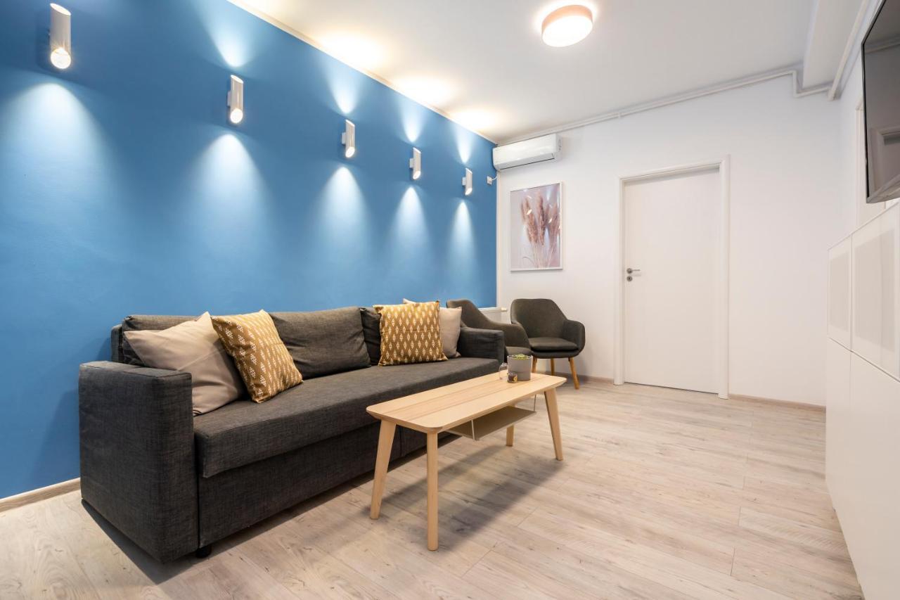 Blue Design Apartament In Magheru 부쿠레슈티 외부 사진