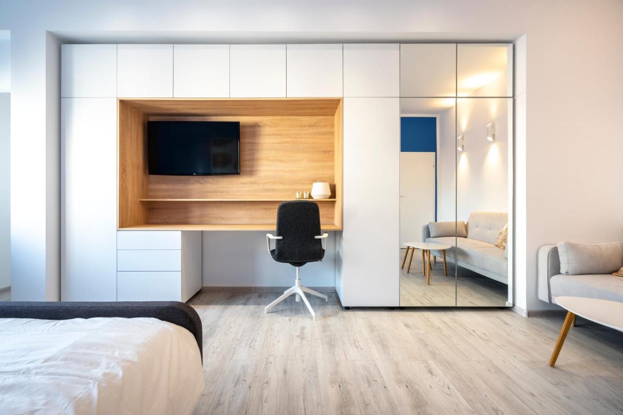 Blue Design Apartament In Magheru 부쿠레슈티 외부 사진